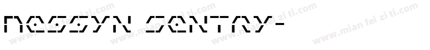 Nessyn Sentry字体转换